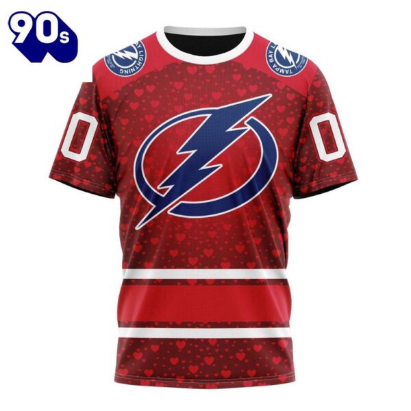 NHL Tampa Bay Lightning Special Gift For Valentines Day All Over Print Shirt