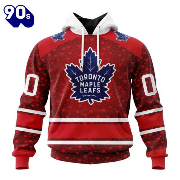 NHL Toronto Maple Leafs Special Gift For Valentines Day All Over Print Shirt