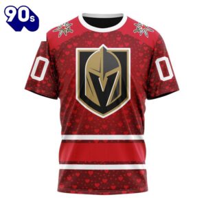 NHL Vegas Golden Knights Special Gift For Valentines Day All Over Print Shirt