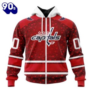 NHL Washington Capitals Special Gift For Valentines Day All Over Print Shirt