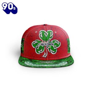 NHL Washington Capitals Special Snapback Design For St.Patrick's Day