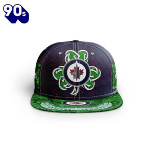 NHL Winnipeg Jets Special Snapback Design For St.Patrick's Day