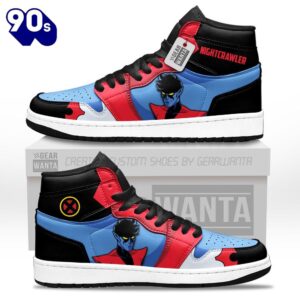 Nightcrawler J1 Sneakers Movies X-Men Custom Shoes