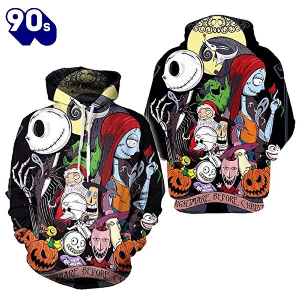 Merry Christmas  Nightmare Before Christmas Hoodie