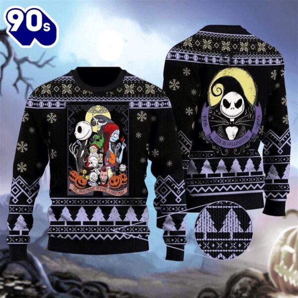 Merry Christmas Nightmare Before Christmas Sweaters