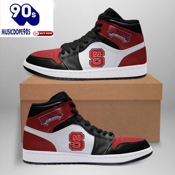 North Carolina State Wolfpack Ncaa Air Jordan Shoes Sport Sneakers, Best Gift For Men And Women