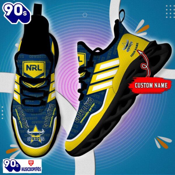 North Queensland Cowboys Maxsoul Shoes Muc1NRL