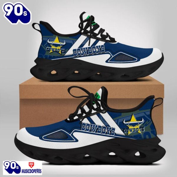 North Queensland Cowboys Maxsoul Shoes MucNRL