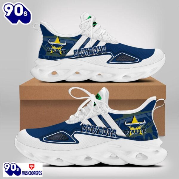 North Queensland Cowboys Maxsoul Shoes MucNRL