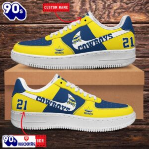 North Queensland Cowboys NRL Personalized Air Force 1 Shoes