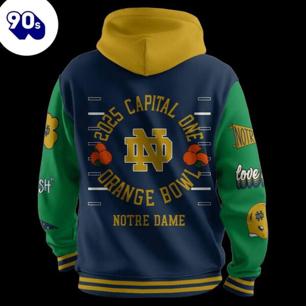 Notre Dame 2025 Capital One Orange Bowl Hoodie