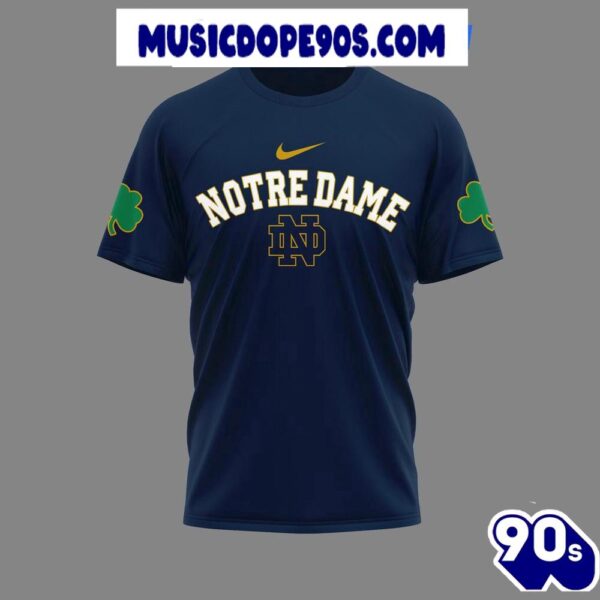 Notre Dame Blue Gold Game Day Champions For Fans 3D T-Shirt