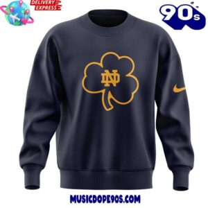 Notre Dame Coach Marcus Freeman Clover Sweatshirt