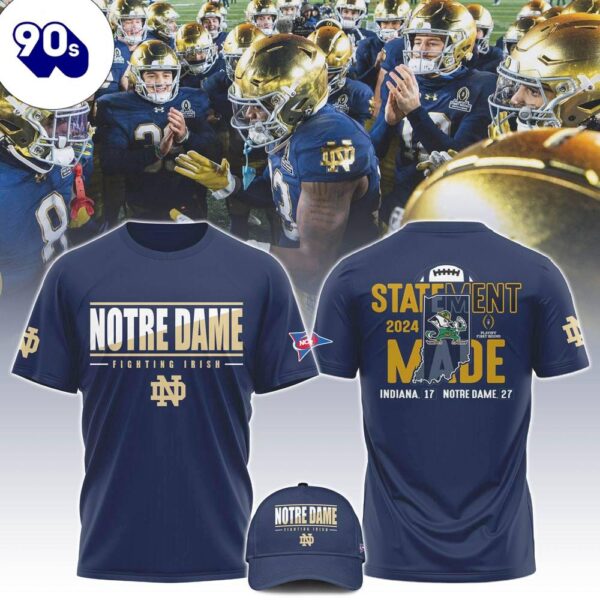 Notre Dame College Football Playoff 2025 Sugar Bowl T-Shirt