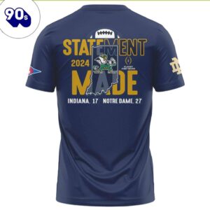 Notre Dame College Football Playoff 2025 Sugar Bowl T-Shirt