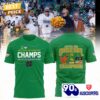 Notre Dame Fighting Irish 2025 Orange Bowl Champions 3D T-Shirt – Green