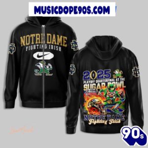 Notre Dame Fighting Irish 2025 Playoff Quarterback At The Sugar Bowl For Fans Hoodie