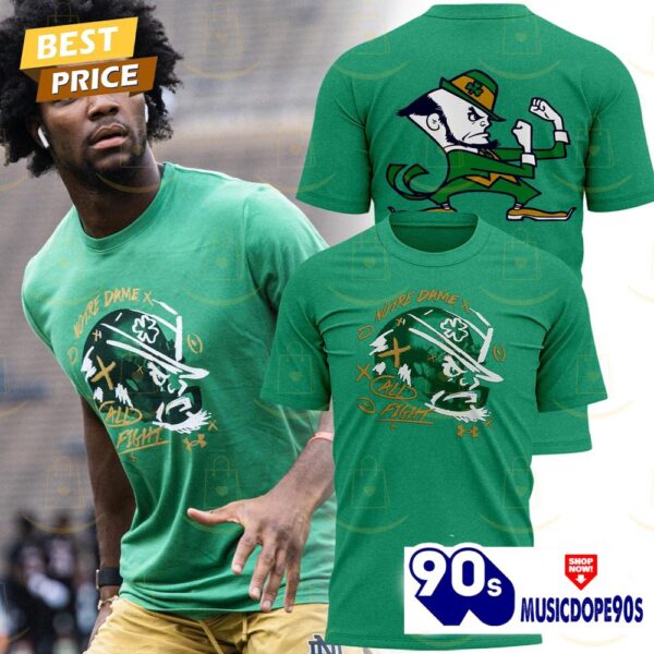 Notre Dame Fighting Irish All Fight 3D T-Shirt