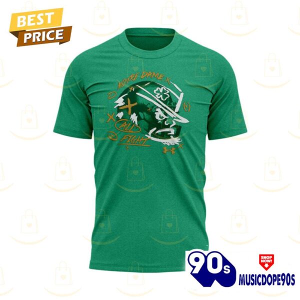 Notre Dame Fighting Irish All Fight 3D T-Shirt