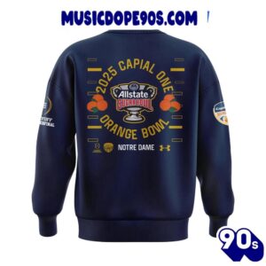 Notre Dame Fighting Irish Champions Sugar And Orange Bowl 2025 For Fans Sweatshirt