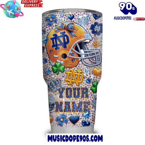 Notre Dame Fighting Irish Custom Tumbler Cup