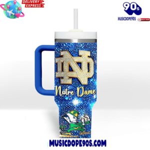 Notre Dame Fighting Irish Diamond Custom Stanley Tumbler Cup