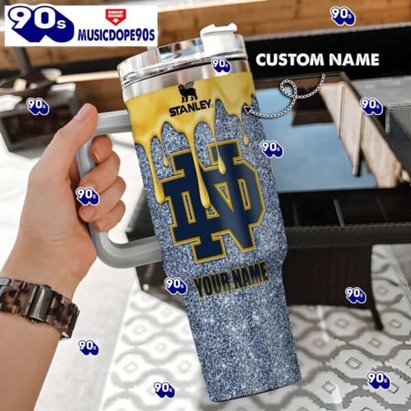 Notre Dame Fighting Irish NCAA Customized Stanley Tumbler 2024