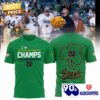 Notre Dame Fighting Irish Orange Bowl Champions 2025 3D T-Shirt – Green