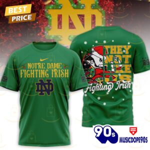 Notre Dame Fighting Irish They Not Like Us - Fighting Irish 3D T-Shirt