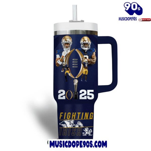 Notre Dame Fighting Irish x Orange Bowl 2025 Stanley Tumbler