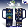 Notre Dame Fighting Irish x Orange Bowl 2025 Stanley Tumbler