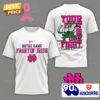 Notre Dame Fighting Irish – Your Fight Is Our Fight Tackle Cancer 3D T-Shirt – White