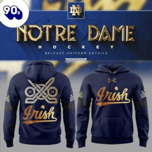 Notre Dame Hockey Irish Gold Limited Edition Hoodie