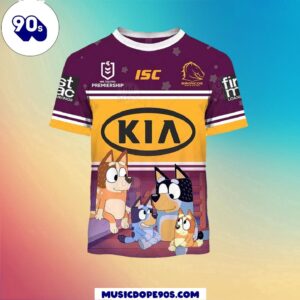 NRL Brisbane Broncos Custom Name…