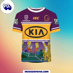 NRL Brisbane Broncos Custom Name…