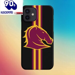 NRL Brisbane Broncos Minimalist Logo Phone Case