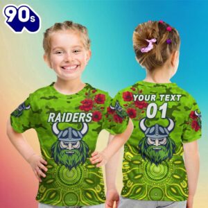 NRL Canberra Raiders Custom Name…