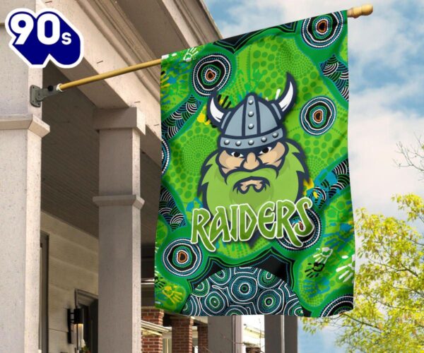 NRL Canberra Raiders Indigenous House Flag