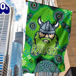 NRL Canberra Raiders Indigenous House Flag