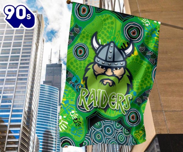 NRL Canberra Raiders Indigenous House Flag