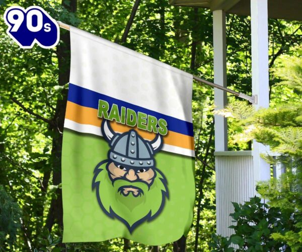 NRL Canberra Raiders Viking House Flag