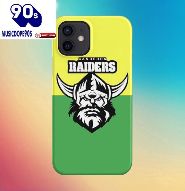 NRL Canberra Raiders Yellow Lime Split Phone Case