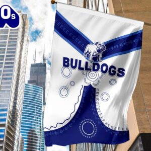 NRL Canterbury-Bankstown Bulldogs Indigenous House Flag