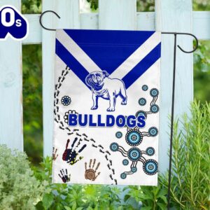 NRL Canterbury-Bankstown Bulldogs Simple Indigenous House Flag