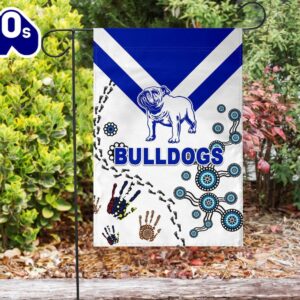 NRL Canterbury-Bankstown Bulldogs Simple Indigenous House Flag