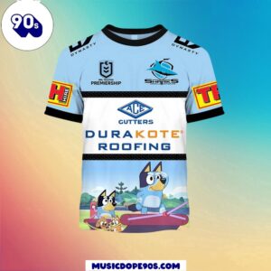 NRL Cronulla-Sutherland Sharks Custom Name…