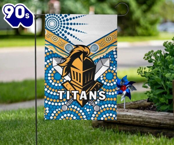 NRL Gold Coast Titans Knight House Flag