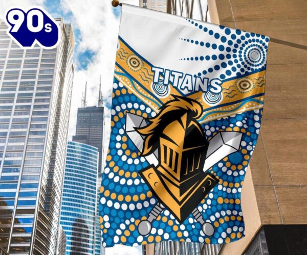 NRL Gold Coast Titans Knight House Flag