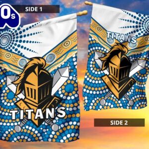 NRL Gold Coast Titans Knight House Flag