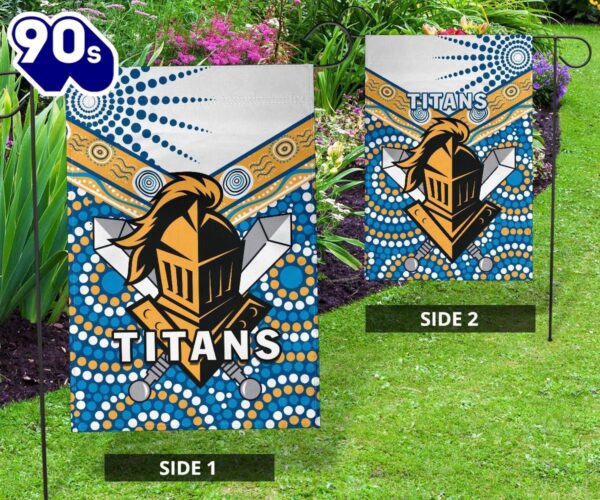 NRL Gold Coast Titans Knight House Flag